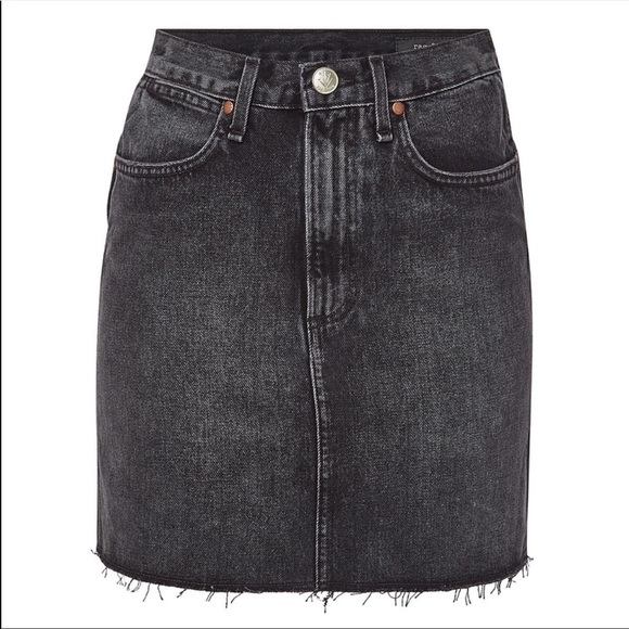 Rag & Bone Denim Mini Skirt Size 24 - Picture 2 of 10